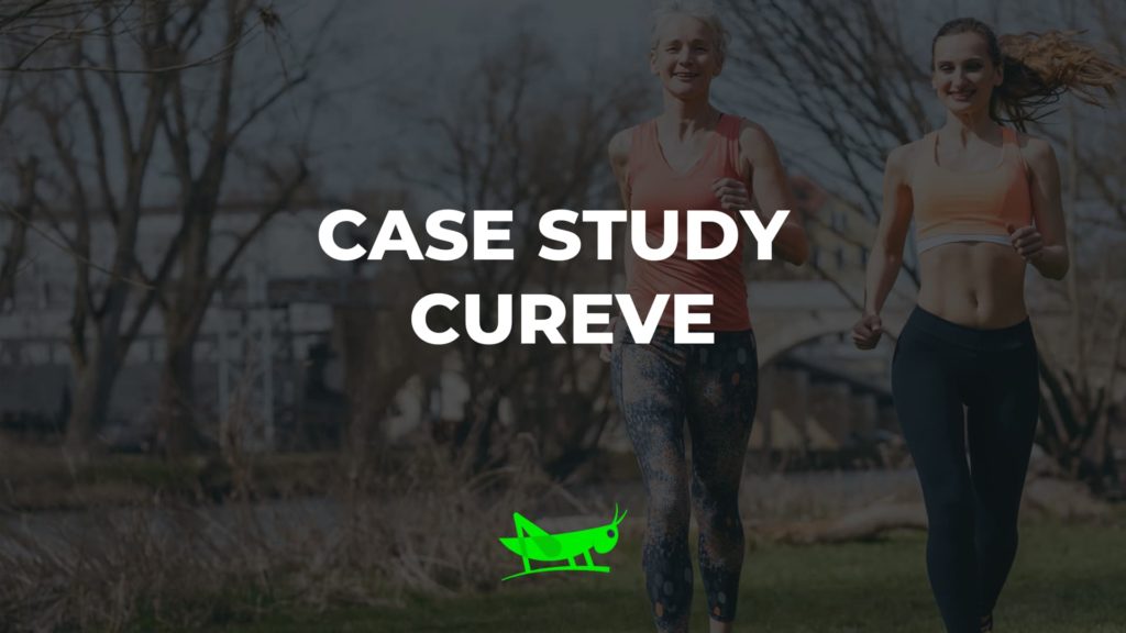 case study - cureve - front page