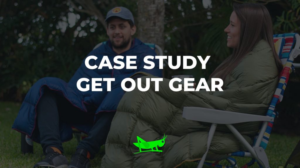 case study - get out gear - front page